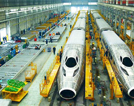 軌道交通制造使用案例