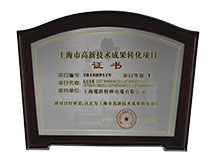 高新技術(shù)成果轉(zhuǎn)化項(xiàng)目證書 高新技術(shù)成果轉(zhuǎn)化項(xiàng)目證書